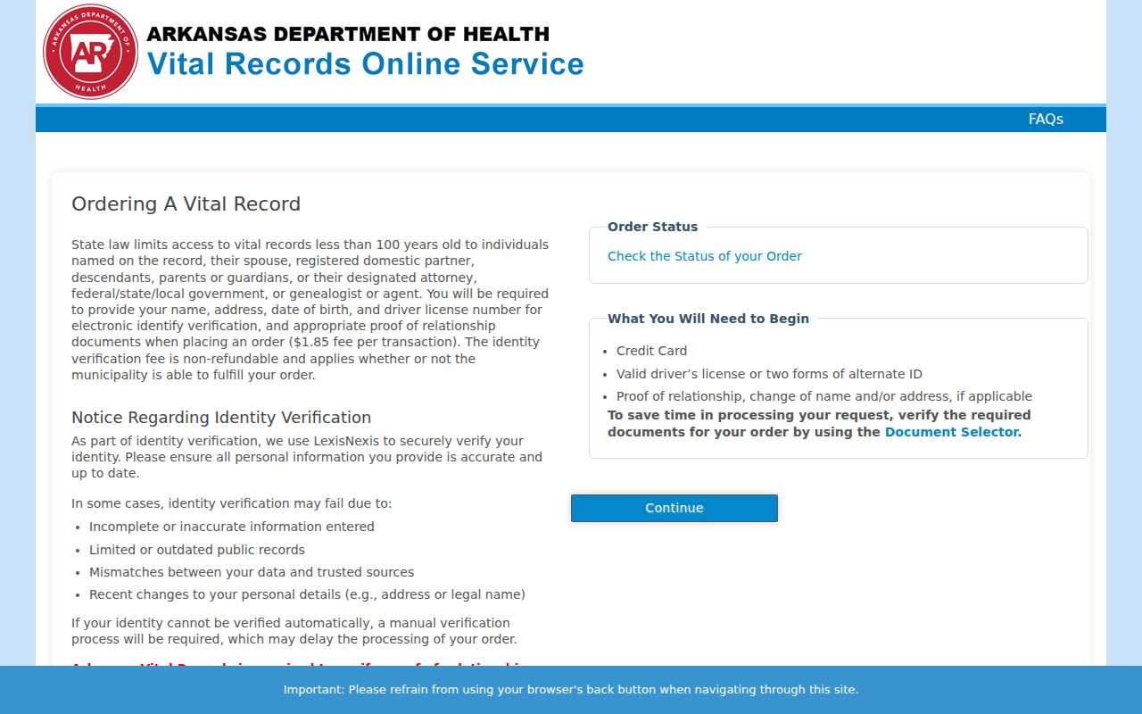 Arkansas voter registration records state identity and eligibility workflow